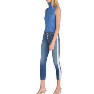 Veronica Beard Debbie High-Rise Skinny Jeans – Beacon Wash